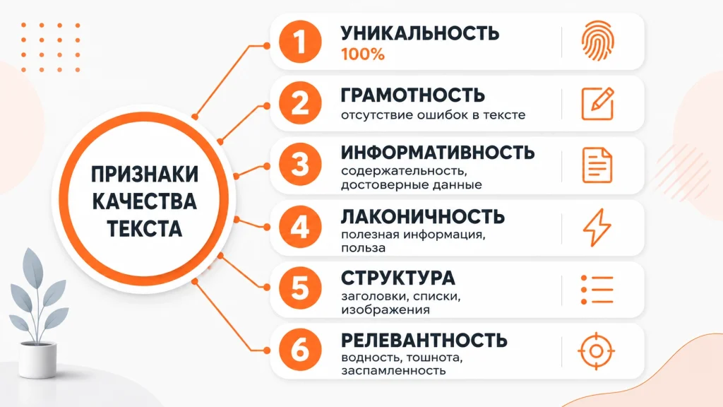 Иллюстрация к статье: Качественный текст: 5 главных критериев