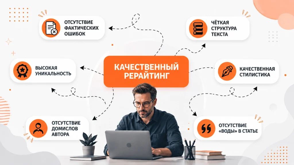 Иллюстрация к статье: В чем разница между копирайтингом и рерайтингом?
