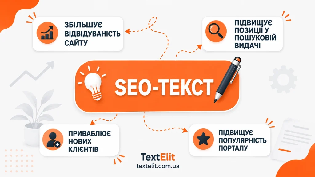 Ілюстрація до статті: Чим SEO-тексти для сайту відрізняються від звичайних статей?