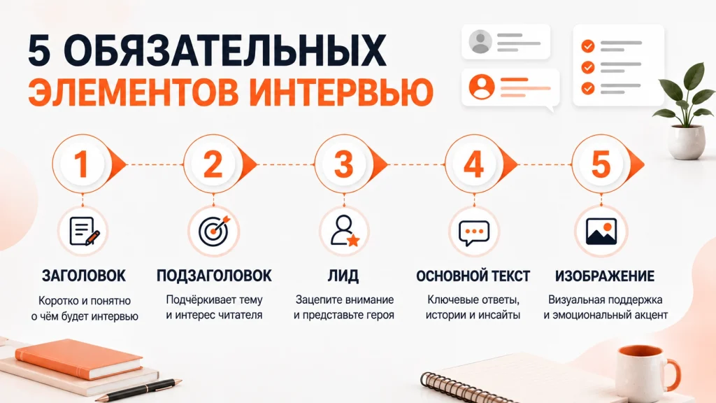 Иллюстрация к статье: Как написать интервью?