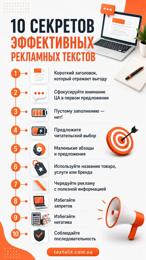 Иллюстрация к статье: Пошаговое руководство по написанию рекламного текста