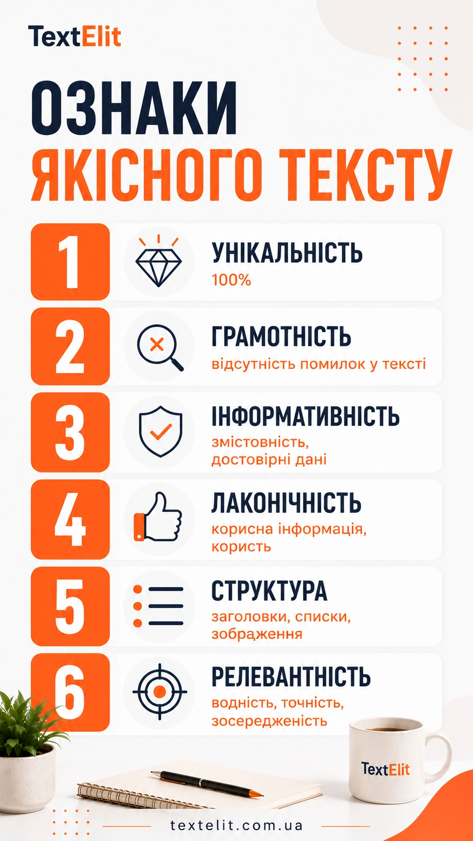 Ілюстрація до статті: Навіщо потрібні тексти на сайті?