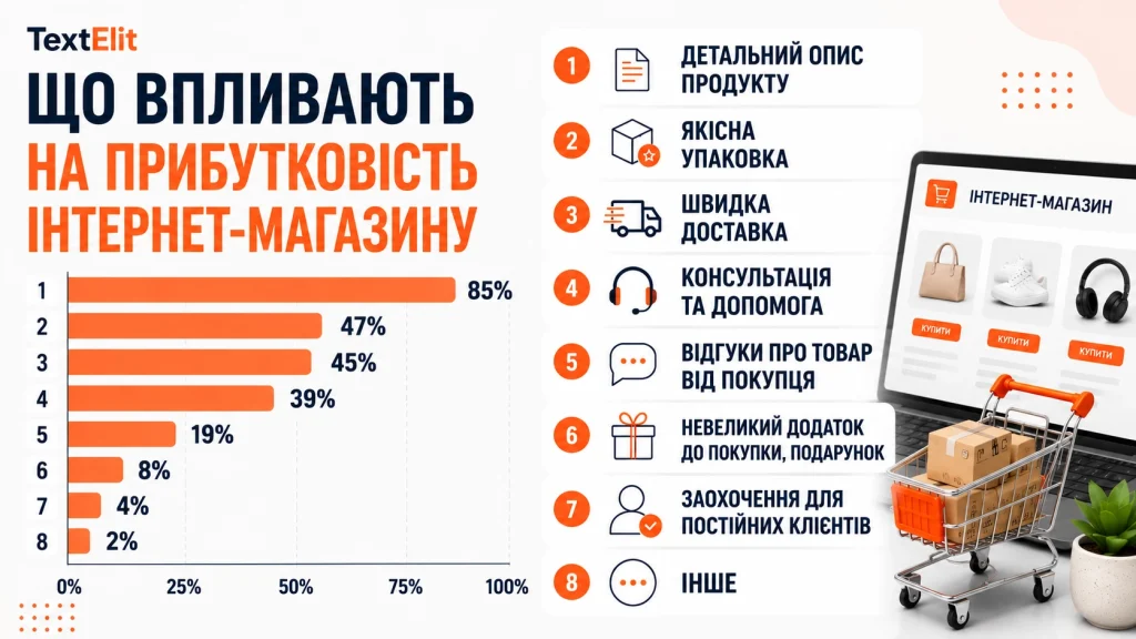 Ілюстрація до статті: Навіщо потрібні тексти на сайті?