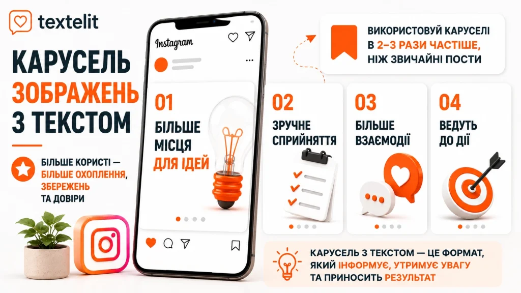 Ілюстрація до статті: Картинка чи текст в Інстаграм: що важливіше?