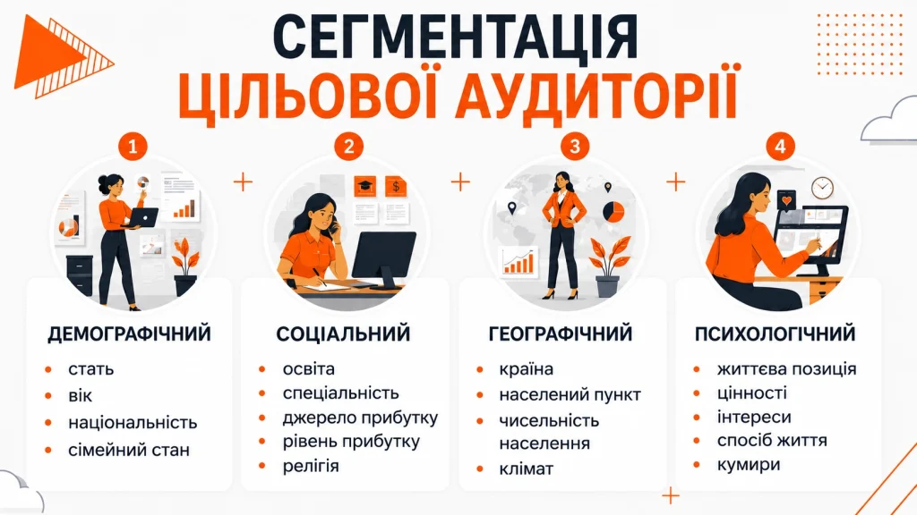 Ілюстрація до статті: Цільова аудиторія: важливість та етапи визначення
