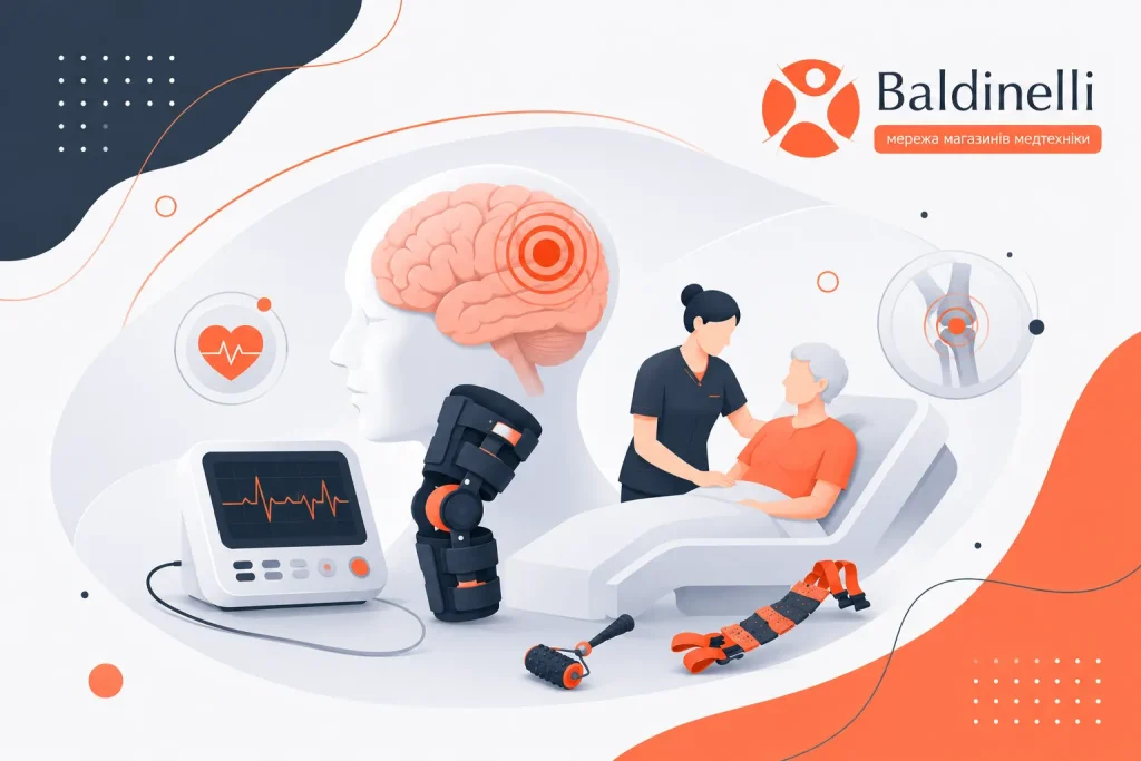 Медтехніка для інтернет-магазину Baldinelli
