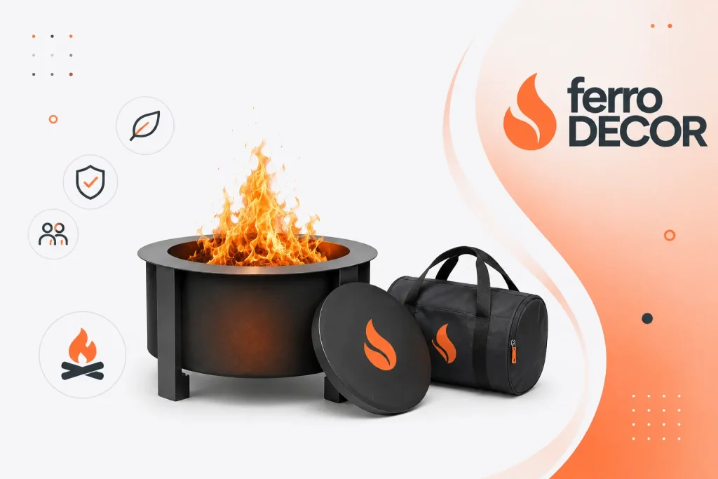 Приклад лендингу – портативне вогнище Fire Pit